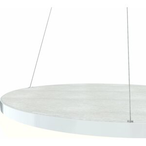 Valaisin Grönlund Kattovalaisin Acoustic Circulo Ø60cm LED 36W 3000K Luonnonvalkoinen