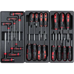 Timco 7 ltk 221-osainen työkaluvaunu työkaluilla