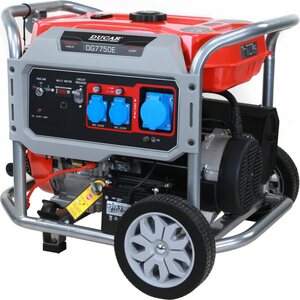 Ducar DG7750 230V bensiini aggregaatti 5000W
