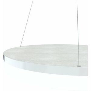 Valaisin Grönlund Kattovalaisin Acoustic Circulo Ø60cm LED 36W 4000K Luonnonvalkoinen