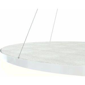 Valaisin Grönlund Kattovalaisin Acoustic Circulo Ø80cm LED 48W 4000K Luonnonvalkoinen