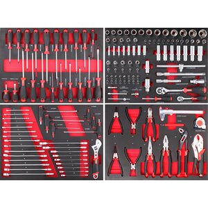 Timco Elite 14 ltk 489-osainen työkaluvaunu työkaluilla