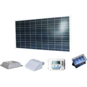 Brightsolar 90W aurinkopaneelisetti matkailuajoneuvoon