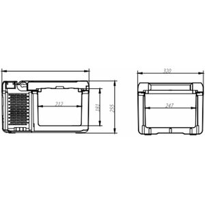 Frezzer Pro 9L 12/24V matkajääkaappipakastin