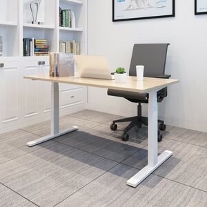 Bandago Classic sähköpöydän runko 1100-1700 x 575 mm, valkoinen