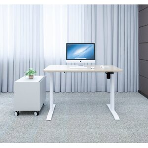 Bandago Economy sähköpöydän runko 1100 x 520 mm valkoinen