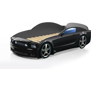 Mebelev Mustang Plus musta lasten autosänky