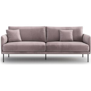 Optisofa Nora 3-istuttava Powder Pink sohva