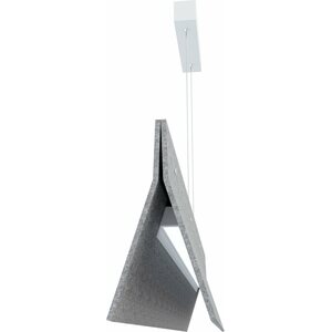 Valaisin Grönlund Kattovalaisin Acoustic Line 140cm LED 24W 4000K Vaaleanharmaa