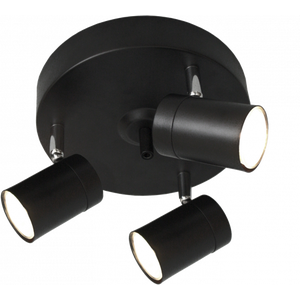 Sessak Lighting Kattovalaisin Correct 3-osainen musta