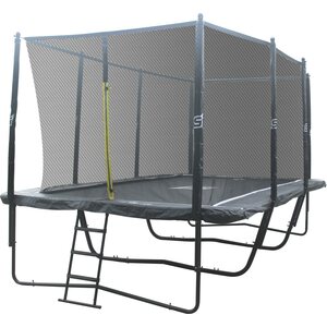 Isport Air Black 5,2 x 3m 120 jousta trampoliini turvaverkolla