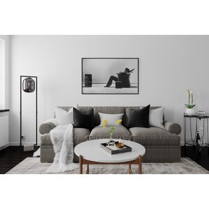 Sessak Lighting Dixton lattiavalaisin Savunharmaa