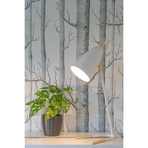Sessak Lighting Aiden pöytävalaisin mattamusta / messinki E27 Max. 25W IP20