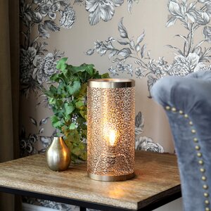 Sessak Lighting Hermine pöytävalaisin mattamessinki E14 Max. 40W IP20