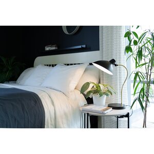 Sessak Lighting Jayden pöytävalaisin mattamusta E27 Max. 25W IP20