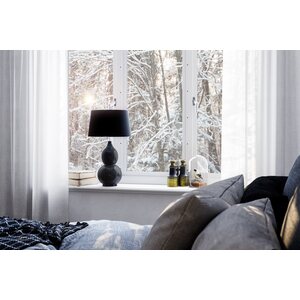 Sessak Lighting Lofty pöytävalaisin antiikinhopea E27 Max. 40W IP20