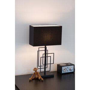 Sessak Lighting Paragon 52 pöytävalaisin mattamusta E27 Max. 40W IP20