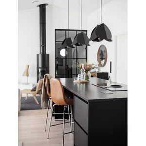 Sessak Lighting Lehmus design-riippuvalaisin mattavalkoinen