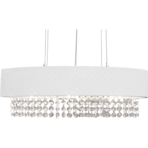 Sessak Lighting Patrice riippuvalaisin valkoinen / kromattu 3 x G9 Max. 28W IP20