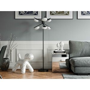 Sessak Lighting Imperia lattiavalaisin Musta