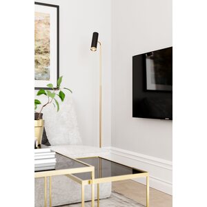 Sessak Lighting Puls lattiavalaisin Musta GU10 Max. 5W IP20