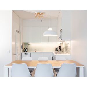 Sessak Lighting Nell 6-osainen kattoplafondi puu/valkoinen 6 x E27 Max. 40W IP20