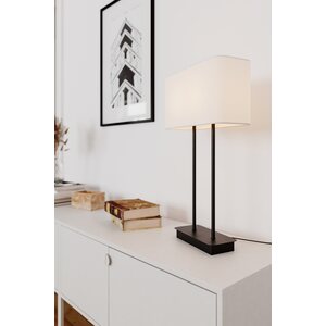 Sessak Lighting Luton pöytävalaisin musta/valkoinen 2 X E14 Max. 40W IP20