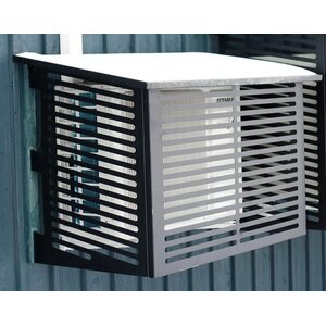 Lämpöpumpun suojakotelo Kiilax harmaa ral7024/rr23