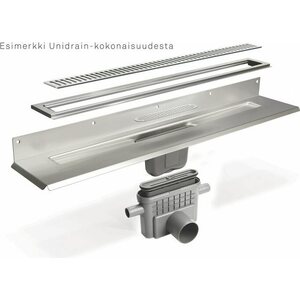 Unidrain Viemärikaivo 1417 vaakasuora 50mm hajulukolla