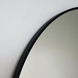 Muatoa peili noki ø800mm musta kehys