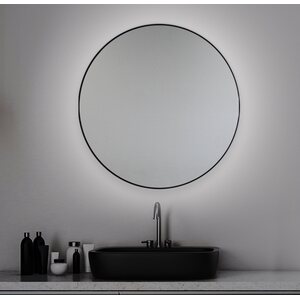 Muatoa valopeili hohto ø800mm led 26W musta