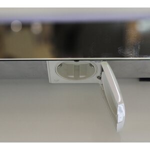 Muatoa valopeili maul 800(l)x650x70mm led 2x6W pistorasialla