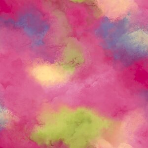Tapetit.fi Good Vibes Cloud multicolor -tapetti non-woven