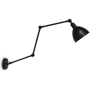 Sessak Lighting Seinävalaisin Bazar musta