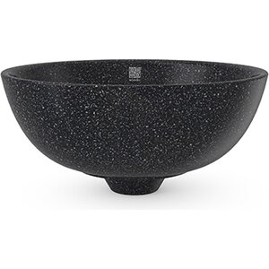 Woodio Malja-allas Soft 40 ilman hanapaikkaa, Char glossy, black