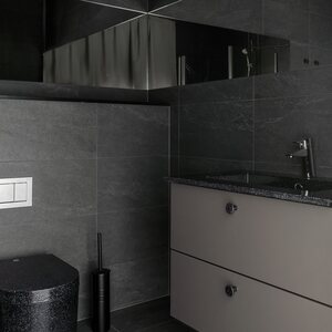 Woodio Cube 60 nelik. Hanapaikalla Char glossy, musta