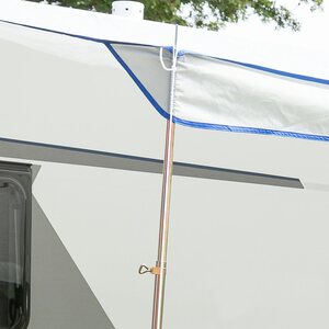 Arctic Caravan 450 harmaa aurinkokatos