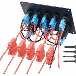 Brightsolar 12/24V ohjauspaneeli jännitemittarilla ja USB portilla