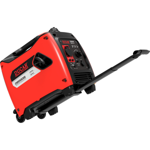 Ducar D2000iS 230V bensiini aggregaatti 1800W renkailla ja vetokahvalla