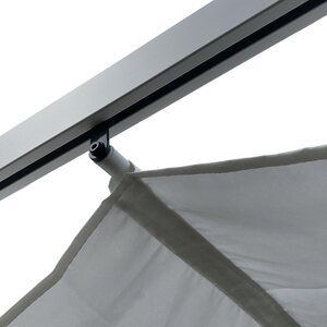 Green Land Pergola, 3x4m, valkoinen