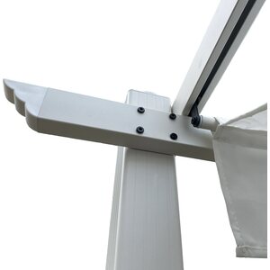 Green Land Pergola, 3x4m, valkoinen
