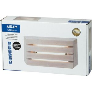 Airam Saunavalaisin Sauna led HOR IP65 8W/827 terveleppä