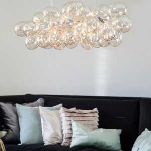 Sessak Lighting Gross bar riippuvalaisin amber