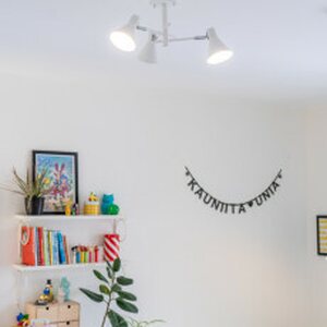 Sessak Lighting Kattovalaisin Noomi valkoinen