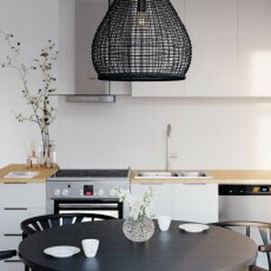 Sessak Lighting Kattovalaisin Seagrass black