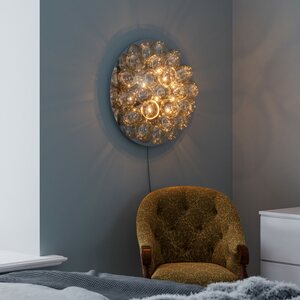 Sessak Lighting Gross seinävalaisin amber