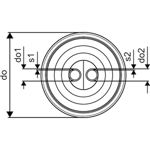 Uponor Lämminvesiputki Thermo 2x32/140mm VIP TWIN PN6