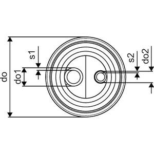 Uponor Käyttövesiputkielementti Ecoflex Aqua 40x25/175mm VIP Twin
