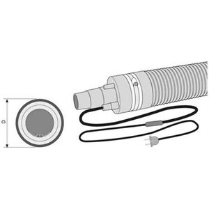 Uponor Eristetty suojaputki Ecoflex Mantle 25-40/90 L=5m