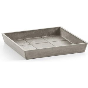 Ecopots ROTTERDAM ALUSLAUTANEN 20CM TAUPE